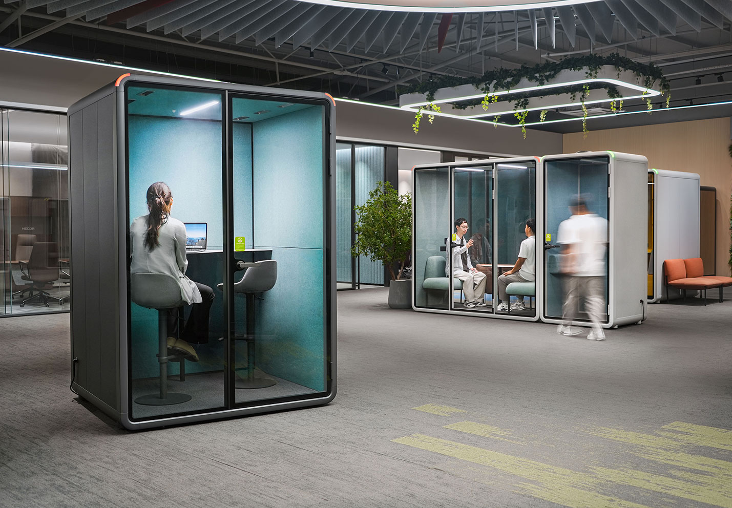 HECOR Office Pod finished Carbon Footprint Verification Statement by SGS