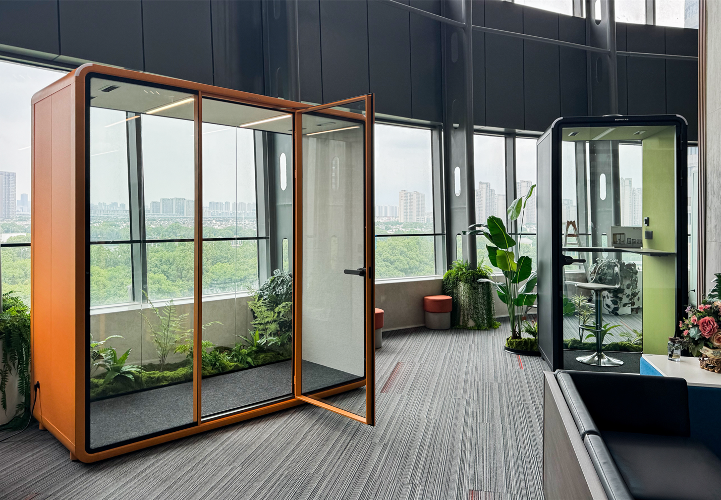 Redefining Premium Office Paradigms Between Transparency and Tranquility
